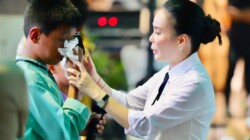 Anak Yatim Sampaikan Harapan Sekolah Layak di Batam